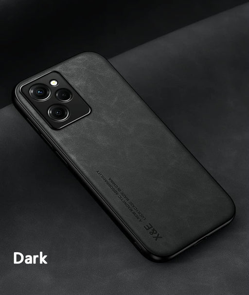 Funda Silklike para Xiaomi Poco X5 Pro 5G Cubierta Parachoques Placa De Metal Incorporada - Quierox - Tienda Online
