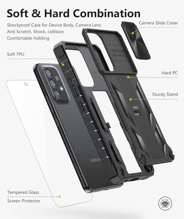 Funda SOiOS para Samsung Galaxy A53 5G: funda protectora a prueba de caídas de grado militar - Quierox - Tienda Online