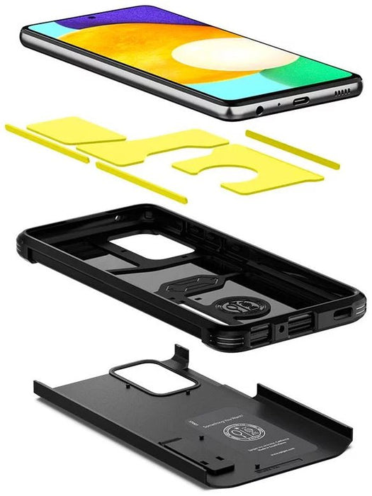Funda SPIGEN TOUGH ARMOUR GALAXY A52 LTE/5G NEGRO - Quierox - Tienda Online