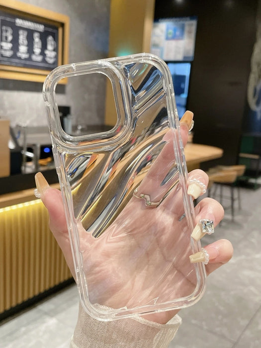 Funda transparente con lentejuelas de San Valentín y ondas de agua para iPhone 13 PRO MAX - Quierox - Tienda Online