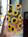 Funda transparente para celular con patrón de girasol Iphone - 11 pro - Quierox - Tienda Online