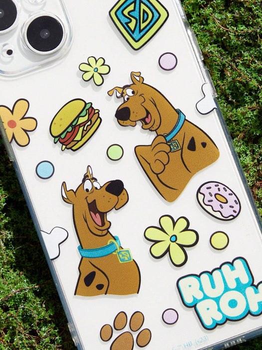 Funda transparente para iphone 12 Pro max con forma de perro de dibujos de Scooby - Doo - Quierox - Tienda Online