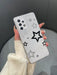 Funda transparente para teléfono con estampado de estrellas - Quierox - Tienda Online
