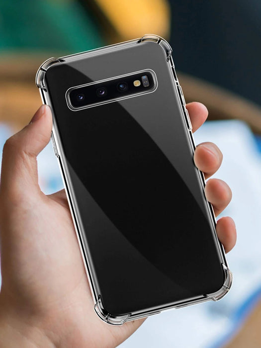 Funda transparente que absorbe los golpes compatible Samsung Galaxy: protección suave - Quierox - Tienda Online