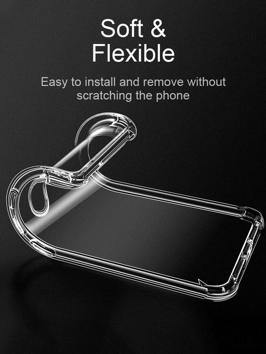 Funda transparente que absorbe los golpes compatible Samsung Galaxy: protección suave - Quierox - Tienda Online