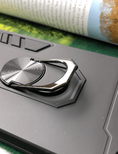 Funda trasera con protección para Samsung J6 Plus (negra) - Quierox - Tienda Online