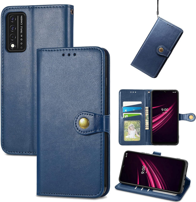 Funda trasera con tapa magnética de cuero Compatible con samsung A01 core - Quierox - Tienda Online