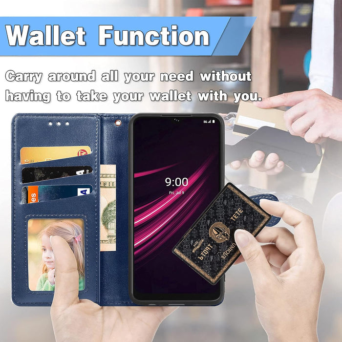 Funda trasera con tapa magnética de cuero Compatible con samsung A01 core - Quierox - Tienda Online