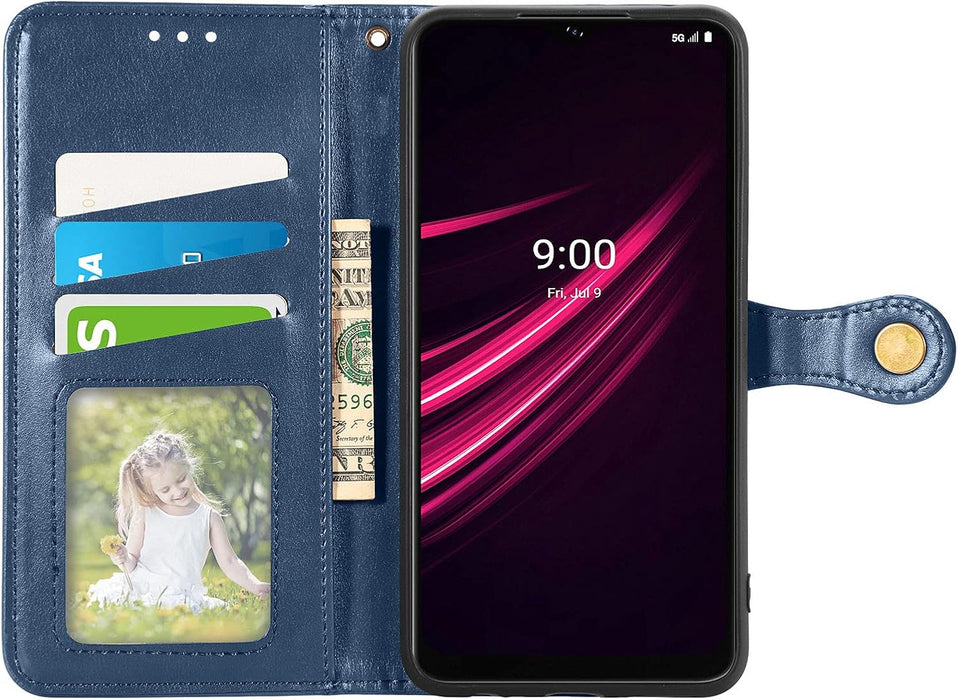 Funda trasera con tapa magnética de cuero Compatible con samsung A01 core - Quierox - Tienda Online