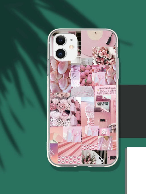 Funda Trasera de Silicona con Luna Rosa - Quierox - Tienda Online