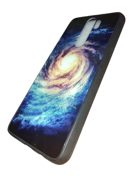 Funda trasera de silicona para redmi 9 con diseño de galaxia - Quierox - Tienda Online