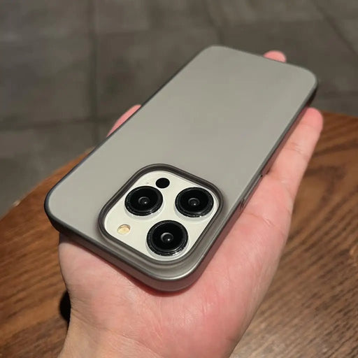 Funda ultradelgada de policarbonato rígido mate transparente para iPhone 13 Pro Max - Quierox - Tienda Online