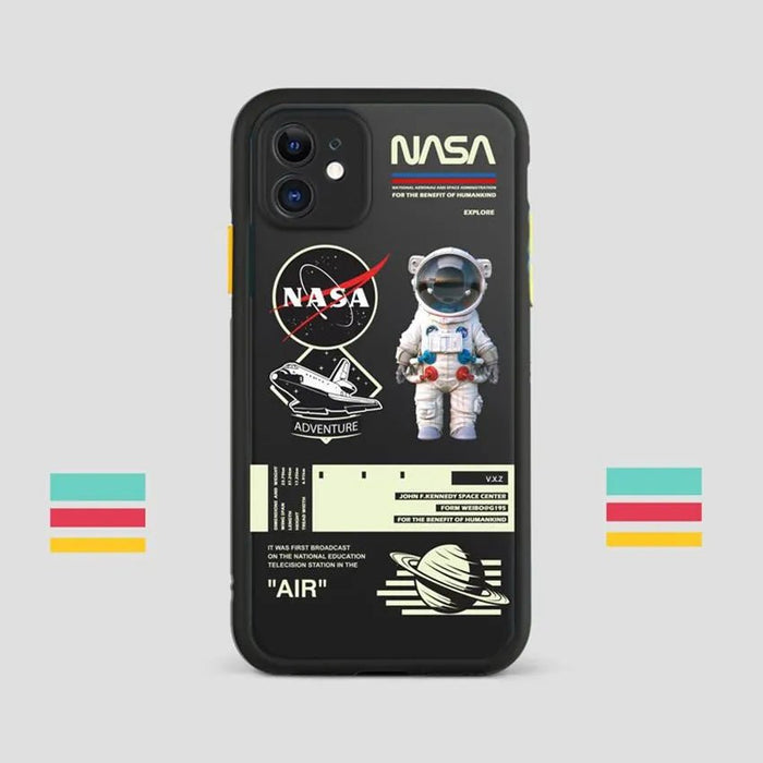 Fundas de teléfono translúcidas a prueba de golpes de la NASA para iPhone 11 pro - Quierox - Tienda Online