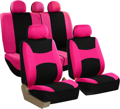 Fundas para asientos FH GROUP FH-FB030115 de tela liviana y aireada, con división para airbag - Quierox - Tienda Online
