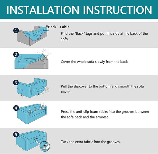 Fundas para sofá de alta elasticidad, funda para sofá súper elástica - Quierox - Tienda Online