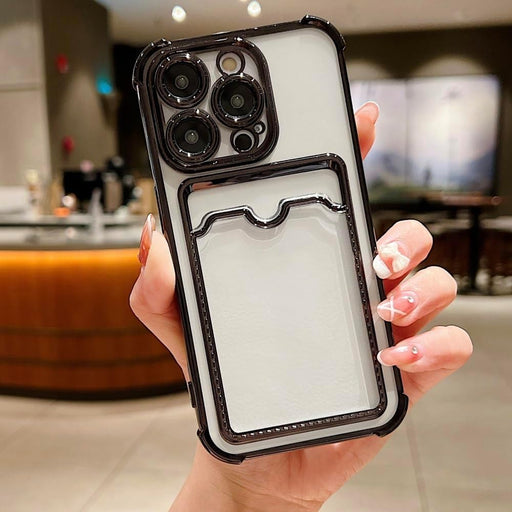 Fundas para teléfono con Billetera Transparente para iPhone - Quierox - Tienda Online