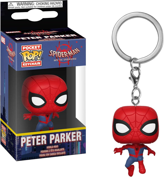 Funko Pop Keychain: película animada de Spider - Man - Quierox - Tienda Online