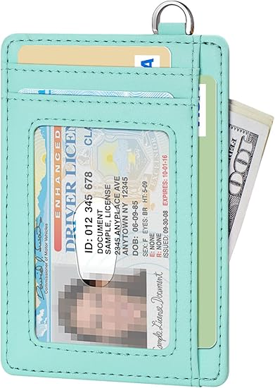 FurArt Cartera minimalista delgada de bolsillo delantero bloqueo RFID unisex - Quierox - Tienda Online