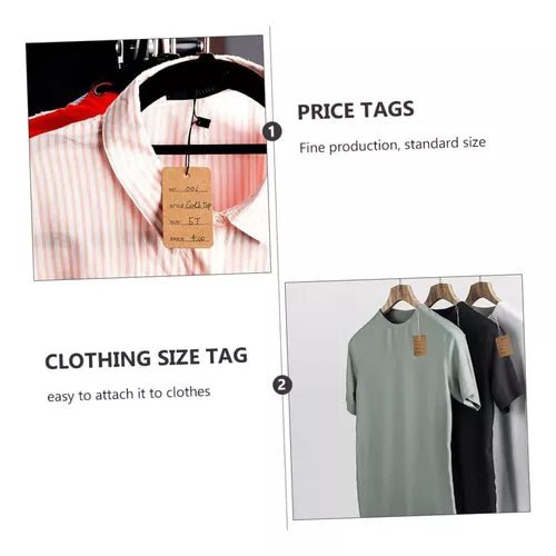 G2PLUS 1000 etiquetas de precio, etiquetas de papel kraft de 1.94" x 1.29" - Quierox - Tienda Online