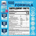 GABA Gummies 500 mg – Gomitas calmantes sin azúcar con L teanina, 5 - HTP, vitaminas D3, B12.. - Quierox - Tienda Online