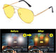 Gafas antideslumbrantes de conducción nocturna para aviador - Quierox - Tienda Online
