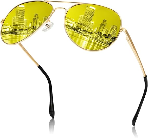 Gafas antideslumbrantes de conducción nocturna para aviador - Quierox - Tienda Online