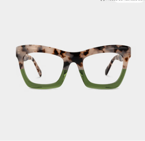 Gafas cuadradas bicolor Benítez - Quierox - Tienda Online