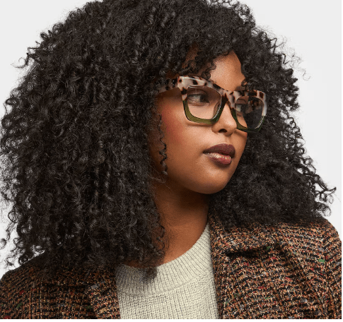 Gafas cuadradas bicolor Benítez - Quierox - Tienda Online