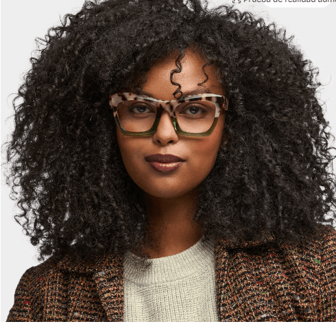 Gafas cuadradas bicolor Benítez - Quierox - Tienda Online