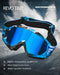 Gafas de esquí OTG BATFOX para hombres, mujeres y jóvenes, gafas de snowboard, ultraligeras, antideslizantes - Quierox - Tienda Online