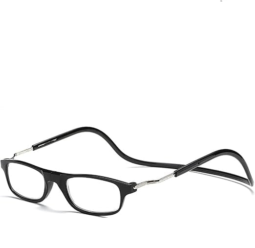 Gafas de lectura magnéticas negras, plegables y ajustables - Quierox - Tienda Online