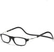 Gafas de lectura magnéticas negras, plegables y ajustables - Quierox - Tienda Online