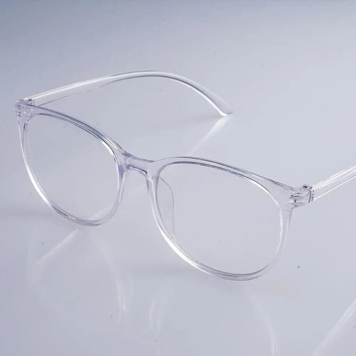 Gafas de lectura transparentes de estilo simple con montura grande para computadora, antiluz azul - Quierox - Tienda Online