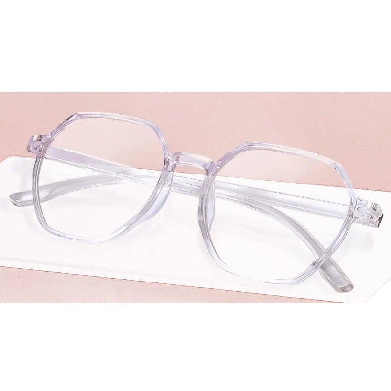 Gafas de lectura transparentes Vintage para hombre y mujer 2.50