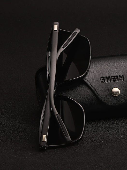 Gafas de moda con montura cuadrada para hombre - Quierox - Tienda Online