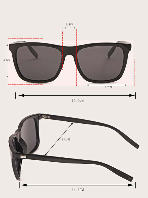 Gafas de moda con montura cuadrada para hombre - Quierox - Tienda Online