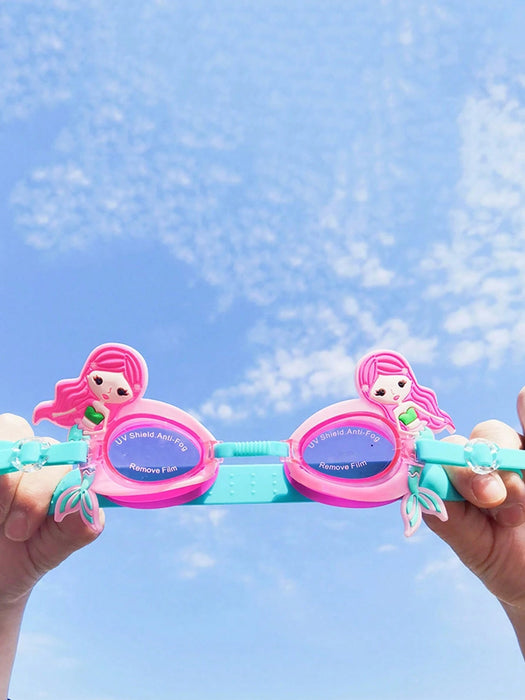 Gafas de natación infantiles con diseño de animales de dibujos animados - Quierox - Tienda Online