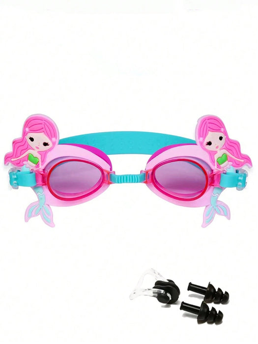 Gafas de natación infantiles con diseño de animales de dibujos animados - Quierox - Tienda Online