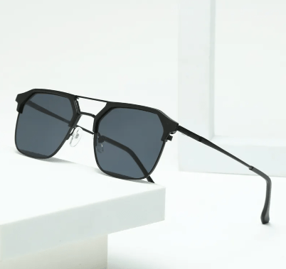 Gafas de sol clásicas de metal con conexión para mujer - Quierox - Tienda Online