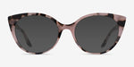 Gafas de sol con forma de ojo de gato en color rosa y carey - Quierox - Tienda Online