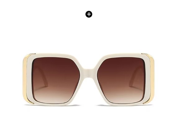 Gafas de sol cuadradas a la moda para mujer, lentes de sol de gran tamaño - Quierox - Tienda Online