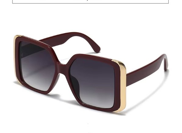 Gafas de sol cuadradas a la moda para mujer, lentes de sol de gran tamaño - Quierox - Tienda Online