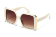 Gafas de sol cuadradas a la moda para mujer, lentes de sol de gran tamaño - Quierox - Tienda Online