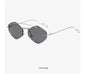 Gafas de sol cuadradas con diamantes sin montura unisex, gafas de sol retro de diseñador - Quierox - Tienda Online
