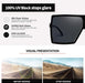 Gafas de sol de 3 piezas para mujer y hombre, montura grande, gafas retro cuadradas - Quierox - Tienda Online