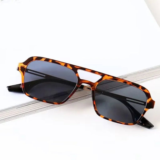 Gafas de sol de aviador planas y cuadradas Vintage - Quierox - Tienda Online