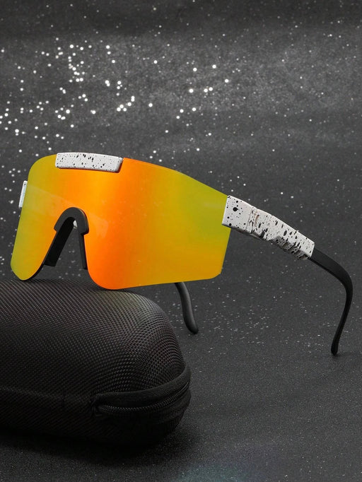 Gafas de sol de ciclismo deportivas con protección superior plana para hombre - Quierox - Tienda Online