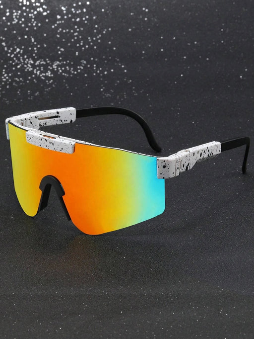 Gafas de sol de ciclismo deportivas con protección superior plana para hombre - Quierox - Tienda Online