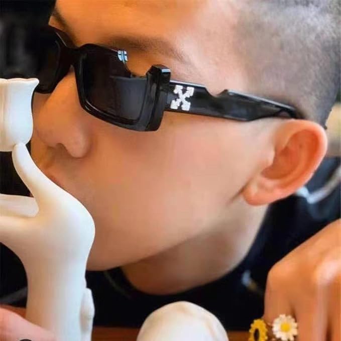 Gafas de sol de verano al aire libre con marco pequeño rectángulo, unisex - Quierox - Tienda Online