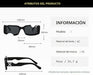 Gafas de sol de verano al aire libre con marco pequeño rectángulo, unisex - Quierox - Tienda Online